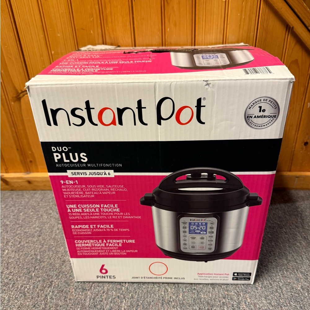 Instant Pot Duo Plus 6 Quart Pressure Cooker